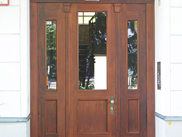 Haustür/Eingangstür - Möbeltischler Jens Frohner, Berlin-Köpenick, Türenbau, Türenreparatur, Türensanierung