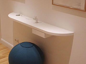 Konsole - Möbeltischler Jens Frohner, Berlin-Köpenick, Möbelbau, Möbelanfertigung, Büromöbel