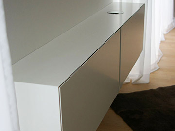 Lowboard - Möbeltischler Jens Frohner, Berlin-Köpenick, Möbelbau, Möbelanfertigung, Büromöbel