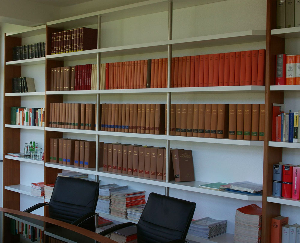 Bücherregal - Möbeltischler Jens Frohner, Berlin-Köpenick, Reglabau, Schrankbau und Büromöbelbau