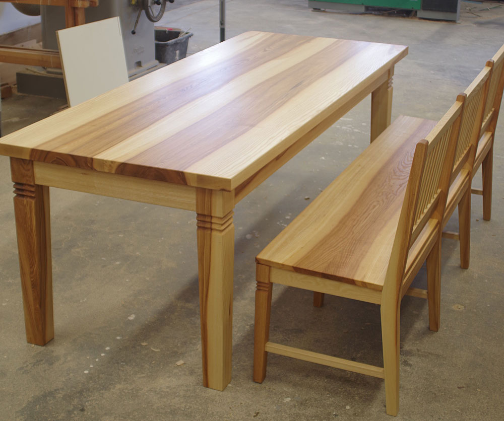 Tischlerei Jens Frohner, Berlin-Neukölln - Tisch mit Bank